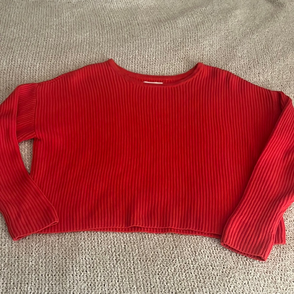 LA hearts red sweater